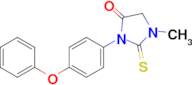 1-Methyl-3-(4-phenoxyphenyl)-2-thioxoimidazolidin-4-one