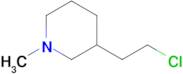 3-(2-Chloroethyl)-1-methylpiperidine