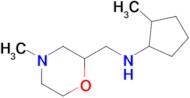 2-Methyl-N-((4-methylmorpholin-2-yl)methyl)cyclopentan-1-amine