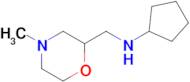 n-((4-Methylmorpholin-2-yl)methyl)cyclopentanamine