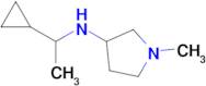 n-(1-Cyclopropylethyl)-1-methylpyrrolidin-3-amine