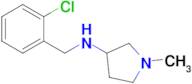 n-(2-Chlorobenzyl)-1-methylpyrrolidin-3-amine