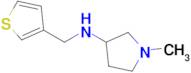 1-Methyl-N-(thiophen-3-ylmethyl)pyrrolidin-3-amine