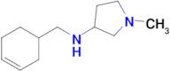 n-(Cyclohex-3-en-1-ylmethyl)-1-methylpyrrolidin-3-amine