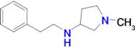 1-Methyl-N-phenethylpyrrolidin-3-amine