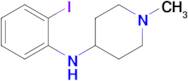 n-(2-Iodophenyl)-1-methylpiperidin-4-amine