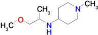 n-(1-Methoxypropan-2-yl)-1-methylpiperidin-4-amine