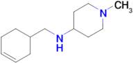 n-(Cyclohex-3-en-1-ylmethyl)-1-methylpiperidin-4-amine