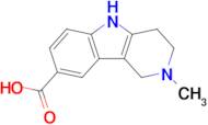 2-Methyl-2,3,4,5-tetrahydro-1h-pyrido[4,3-b]indole-8-carboxylic acid