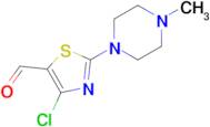 4-Chloro-2-(4-methylpiperazin-1-yl)thiazole-5-carbaldehyde