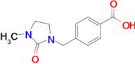 4-((3-Methyl-2-oxoimidazolidin-1-yl)methyl)benzoic acid