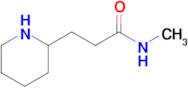 n-Methyl-3-(piperidin-2-yl)propanamide