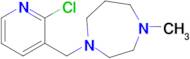 1-((2-Chloropyridin-3-yl)methyl)-4-methyl-1,4-diazepane