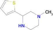 1-Methyl-3-(thiophen-2-yl)piperazine