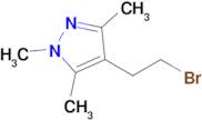 4-(2-Bromoethyl)-1,3,5-trimethyl-1h-pyrazole