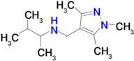 3-Methyl-N-((1,3,5-trimethyl-1h-pyrazol-4-yl)methyl)butan-2-amine