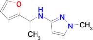 n-(1-(Furan-2-yl)ethyl)-1-methyl-1h-pyrazol-3-amine