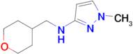 1-Methyl-N-((tetrahydro-2h-pyran-4-yl)methyl)-1h-pyrazol-3-amine