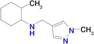 2-Methyl-N-((1-methyl-1h-pyrazol-4-yl)methyl)cyclohexan-1-amine