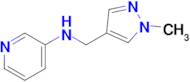 n-((1-Methyl-1h-pyrazol-4-yl)methyl)pyridin-3-amine