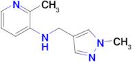 2-Methyl-N-((1-methyl-1h-pyrazol-4-yl)methyl)pyridin-3-amine