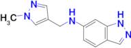 N-[(1-methyl-1H-pyrazol-4-yl)methyl]-1H-indazol-6-amine