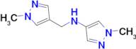 1-Methyl-N-((1-methyl-1h-pyrazol-4-yl)methyl)-1h-pyrazol-4-amine