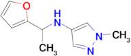 n-(1-(Furan-2-yl)ethyl)-1-methyl-1h-pyrazol-4-amine