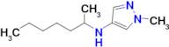 n-(Heptan-2-yl)-1-methyl-1h-pyrazol-4-amine