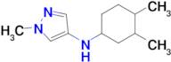 n-(3,4-Dimethylcyclohexyl)-1-methyl-1h-pyrazol-4-amine