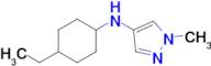 n-(4-Ethylcyclohexyl)-1-methyl-1h-pyrazol-4-amine