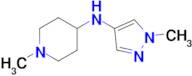 1-Methyl-N-(1-methyl-1h-pyrazol-4-yl)piperidin-4-amine