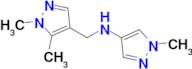 n-((1,5-Dimethyl-1h-pyrazol-4-yl)methyl)-1-methyl-1h-pyrazol-4-amine