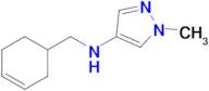 n-(Cyclohex-3-en-1-ylmethyl)-1-methyl-1h-pyrazol-4-amine