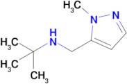 2-Methyl-N-((1-methyl-1h-pyrazol-5-yl)methyl)propan-2-amine