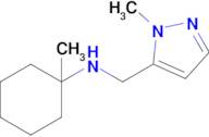 1-Methyl-N-((1-methyl-1h-pyrazol-5-yl)methyl)cyclohexan-1-amine