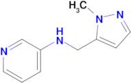 n-((1-Methyl-1h-pyrazol-5-yl)methyl)pyridin-3-amine