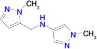 1-Methyl-N-((1-methyl-1h-pyrazol-5-yl)methyl)-1h-pyrazol-4-amine