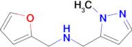 1-(Furan-2-yl)-N-((1-methyl-1h-pyrazol-5-yl)methyl)methanamine