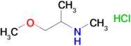 1-Methoxy-N-methylpropan-2-amine hydrochloride