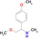 2-Methoxy-1-(4-methoxyphenyl)-N-methylethan-1-amine