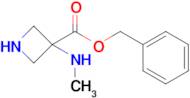 Benzyl 3-(methylamino)azetidine-3-carboxylate