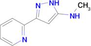 N-methyl-3-(pyridin-2-yl)-1H-pyrazol-5-amine