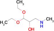 1,1-Diethoxy-3-(methylamino)propan-2-ol