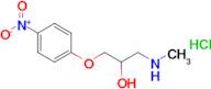 1-(Methylamino)-3-(4-nitrophenoxy)propan-2-ol hydrochloride