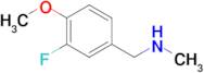 1-(3-Fluoro-4-methoxyphenyl)-N-methylmethanamine