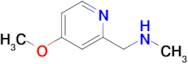 1-(4-Methoxypyridin-2-yl)-N-methylmethanamine