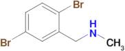 1-(2,5-Dibromophenyl)-N-methylmethanamine