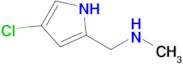 1-(4-Chloro-1h-pyrrol-2-yl)-N-methylmethanamine