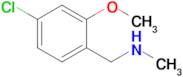 1-(4-Chloro-2-methoxyphenyl)-N-methylmethanamine